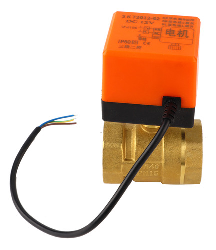 Actuador Motorizado De Latón De 2 Vías Dc 12v G1-1/2 Dn40, 1