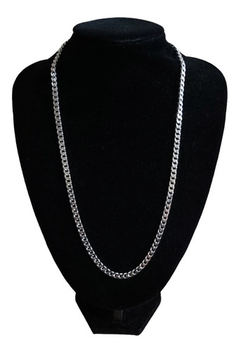 Collar Plata Fina Italiana 925 - Cadena Hombre Grumet