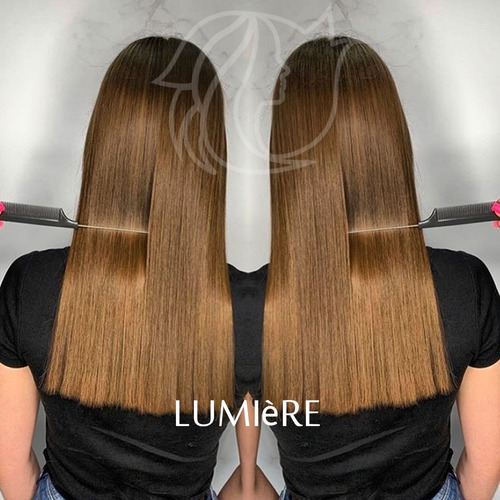 Alisado Encerado + Cauterizador+ Keratina + Botox Lumiere 4l