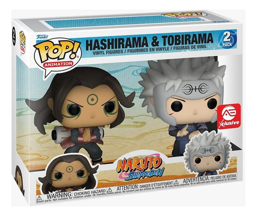 Funko Pop! Hashirama & Tobirama 2 Pack Aexclusive