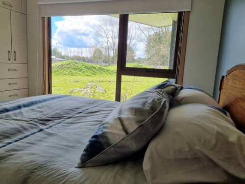 Casa Con Vista Volcán En Loteo Lagunita Frutillar