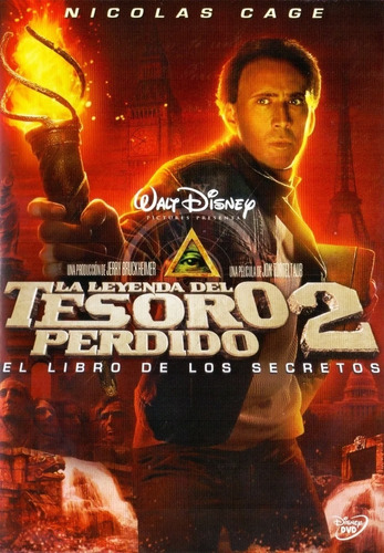 Dvd Leyenda Del Tesoro Perdido 2 - Nicholas Cage Harvey Keit