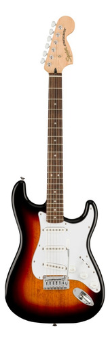 Guitarra eléctrica Squier by Fender Affinity Series Stratocaster de álamo 3-color sunburst brillante con diapasón de laurel indio