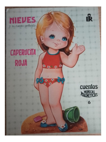 Libro Cuentos Muñecas Magneticas Infantil Retro Vintage