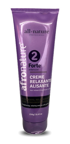 Afro Nature Nº2  All Nature Creme Relaxante Forte Amônia