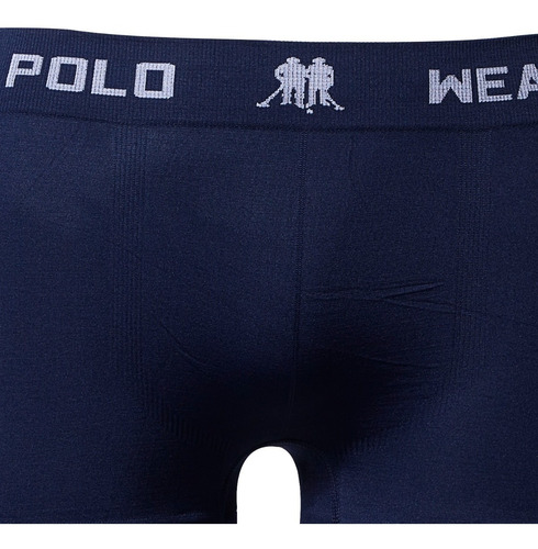 Imagem 7 de 9 de Kit Com 12 Cuecas Boxer Microfibra Polo Wear