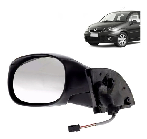 Retrovisor Citroen C3 2004 A 2012 Elétrico