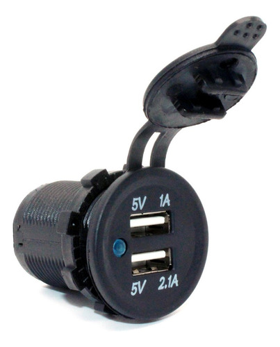 2 cargador Usb Zocalo Power Outlet 1 a 2.1 a Para iPad