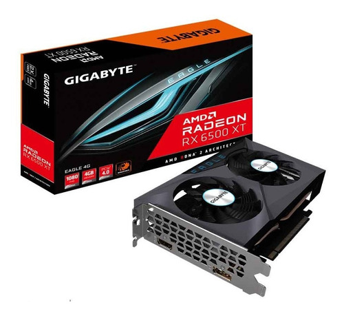 Placa De Video Radeon Gigabyte Rx 6500xt Eagle 4gb Gddr6