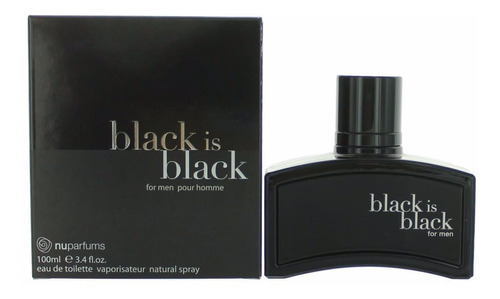 Perfume Black Is Black 100ml Edt Para Caballero