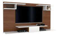 Comprar Panel Para Lcd Led Rack Modular Mueble Moderno Organizador Color Marrón