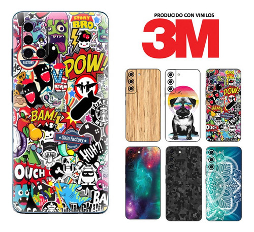 Skin Adhesivo Protector Samsung Linea A20 A30 A31 A50 A51 S 