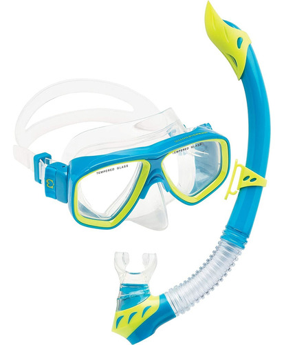 Cressi Kids Snorkeling Kit (máscara Y Snorkel) Para Niños De