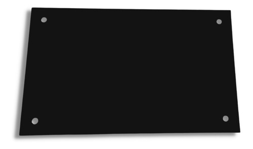 Imagen 2 de 10 de Placa Negra Trasera Para Domiciliaria + Kit De Instalación