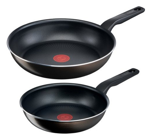 Juego de sartenes 24/30 cm XL Force, Tefal, C3849082