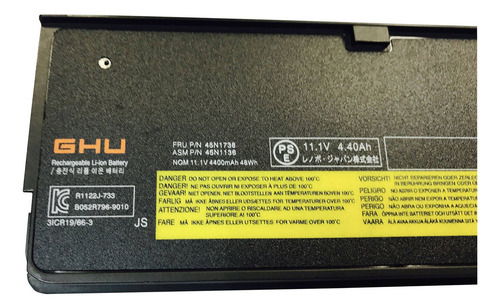Bateria Ghu 48 Wh 6 Celdas Para 68+ 0c52861 0c52862 0c52862 Para Lenovo Thinkpad T440 T440s T450 T450s T550 T560 T460 T4