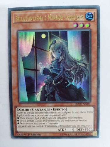 Ghost Belle & Haunted Mansion Dude-sp004 Ultra Rare Yugioh 