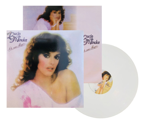 Lucia Mendez Solo Una Mujer Blanco White Lp Vinyl