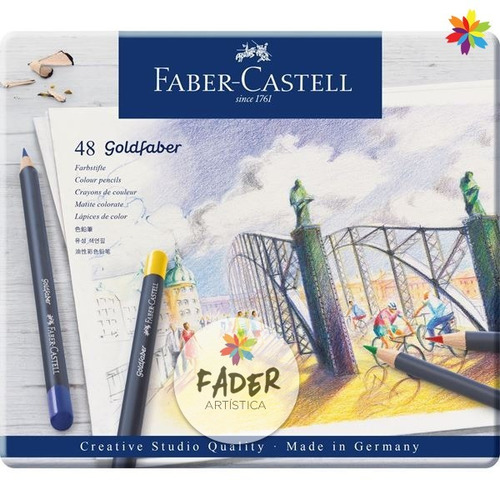 Faber Castell Lapices Goldfaber Box X 48 Barrio Norte