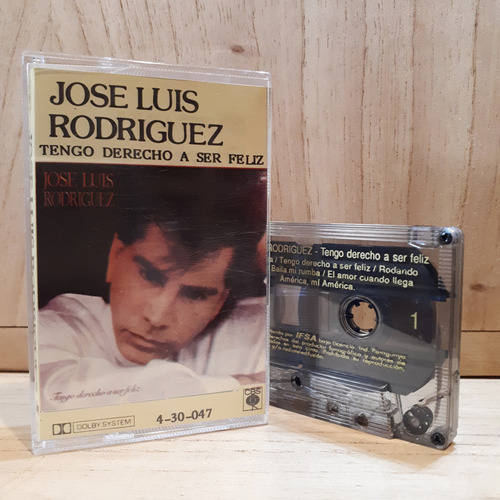 Jose Luis Rodriguez - Tengo Derecho A Ser Feliz Cassette
