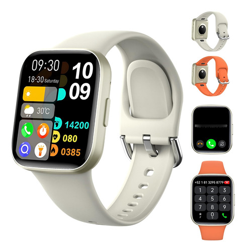 Smartwatch Deportivo Con 2 Correas,1.83  Reloj Inteligente M