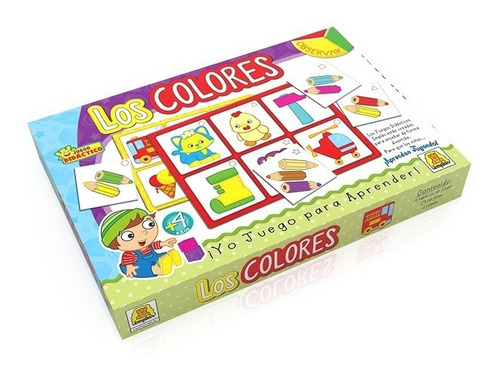 Juego De Mesa Los Colores 319 Implas