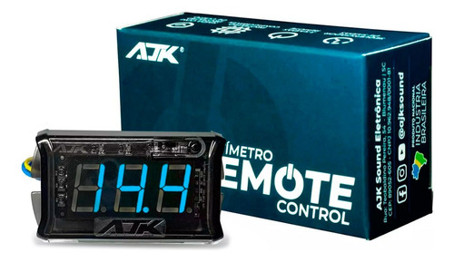 Voltímetro Digital Sequenciador Ajk Remote Control Invisible