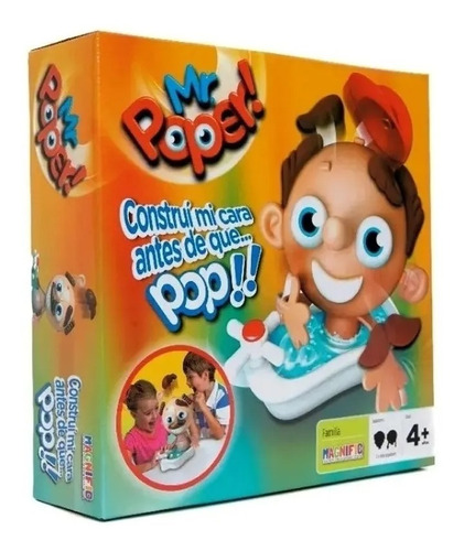 Mr Poper Juego De Mesa Construye Mi Cara Magnific 2060 Full