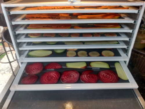Caixa 7 Telas + Curta P/ Secar Massas Frescas, Frutas, Ervas