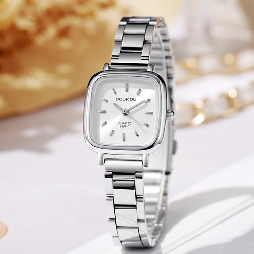 Reloj Para Dama Verde Disco Genuino Sugar Cube