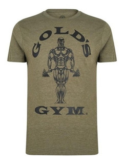 Golds Gym Camiseta Muscle Joe Camiseta Deportiva de Entrenamiento prémium para Fitness Gimnasio Hombre Pack de 1 