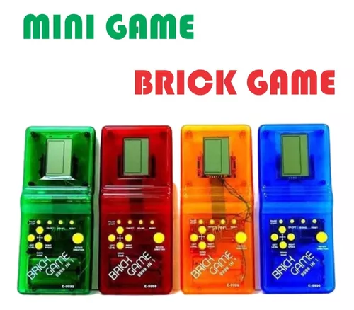 Super Mini Game Portátil 9999 In 1 Brick Game Modelo Antigo em