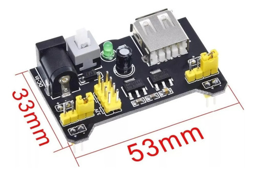 1 X Protoboard 3.3v/5v Arduino Pic Mcu Raspberry 3.3 5v