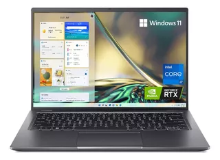 Laptop Acer Swiftx I7 1260p 16gb 512ssd Rtx 3050 4gb 14 Fhd