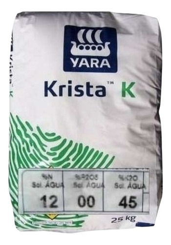 Fertilizante Nitrato De Potássio Krista K 12-00-45 - 25 Kg