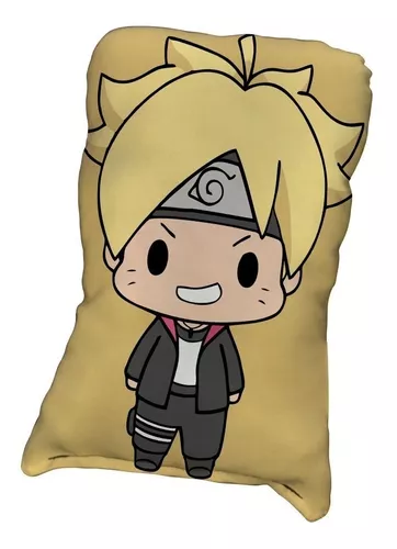 Almofada Anime Naruto Boruto + Chaveiro