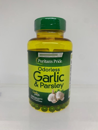 Garlic Ajo & Parsley Odorless - 250 Uds
