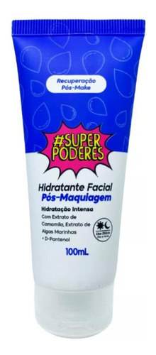 Hidratante Facial Pós-maquiagem Hidratação Intensa 100ml