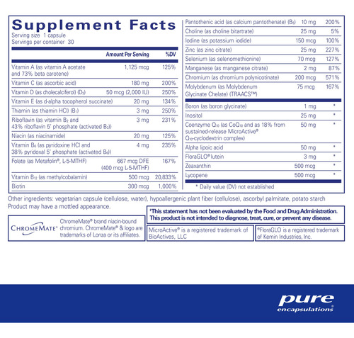 Encapsulamentos Multivitamínicos Puros O.n.e. 30 Cápsulas