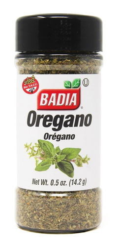 Orégano Libre De Gluten - Sin Tacc Badia 28,3g. 