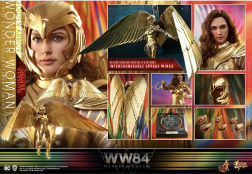 Imagen 4 de 4 de Hot Toys Wonder Woman 84 Deluxe Nuevo 1/6 Fpx