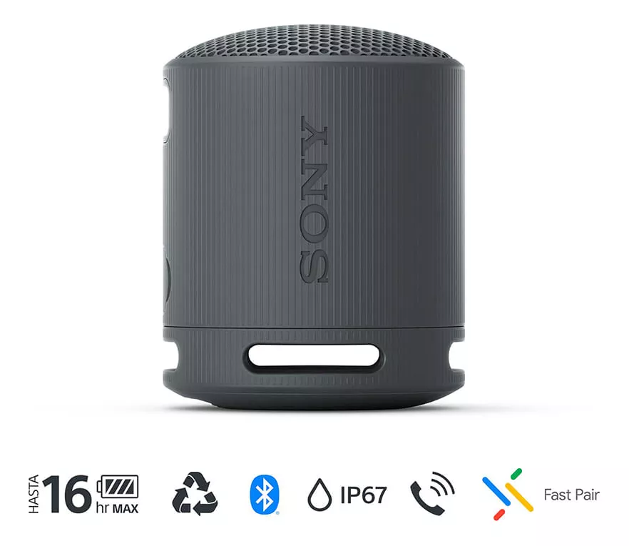 Primera imagen para búsqueda de sony srs xb 100