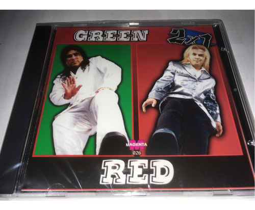 Grupo Green Y Red 2 Álbumes En 1 Cd Nuevo Original Cerrad 