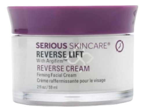 Serious Skincare Reverse Lift Crema Facial Reafirmante 2 Oz.