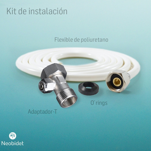 Bidet Para Inodoro Mano Izquierda Autolimpieza Grifería