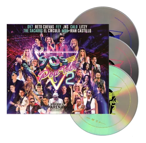 comprar 90's Pop Tour - Volumen 2 Ov7 Fey - 2 Cd 's + Dvd - Nuevo