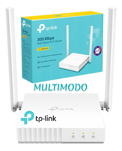Router Inalambrico Tp-link 300mbps Tl-wr844n Wifi Multimodo
