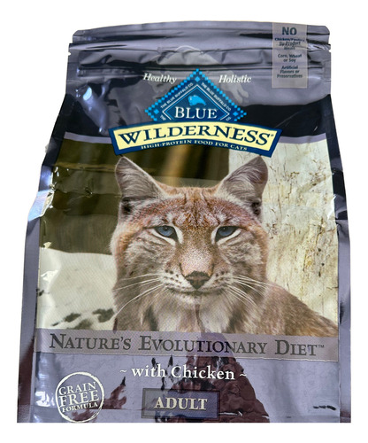 Blue Buffalo Wilderness Catfood Adult Chicken 1.8kgs