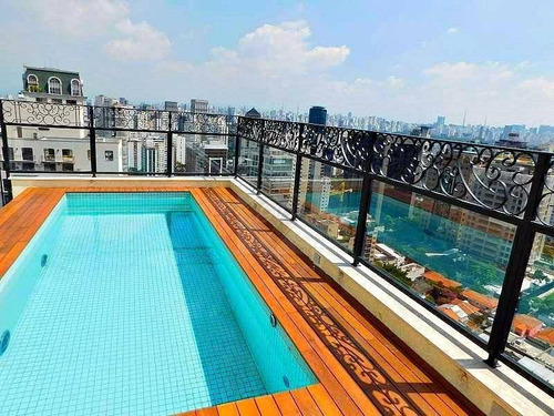 Imagem 8 de 30 de Cobertura Lindemberg Com 4 Dormitórios ,521 M² No Itaim Bibi Com 6 Vagas, - Co1011