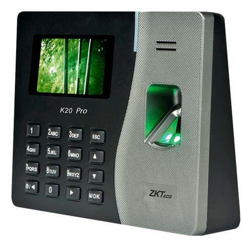 Zkteco K20 Pro - Terminal Control De Asistencia Y Acceso Color Negro